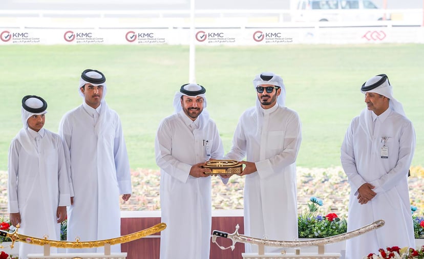 Baladna Honored as Sponsor of the Silver Sword 2025 at HH The Amir Sword International Equestrian Festival
